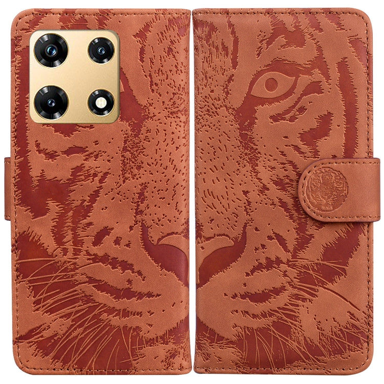 Tiger Embossing Pattern Flip Leather Phone Case, For Infinix Hot 30i, For Infinix Note 30i, For Infinix Note 30 Pro, For Infinix Note 30
