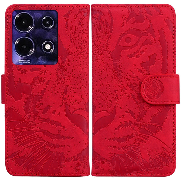 Tiger Embossing Pattern Flip Leather Phone Case, For Infinix Hot 30i, For Infinix Note 30i, For Infinix Note 30 Pro, For Infinix Note 30