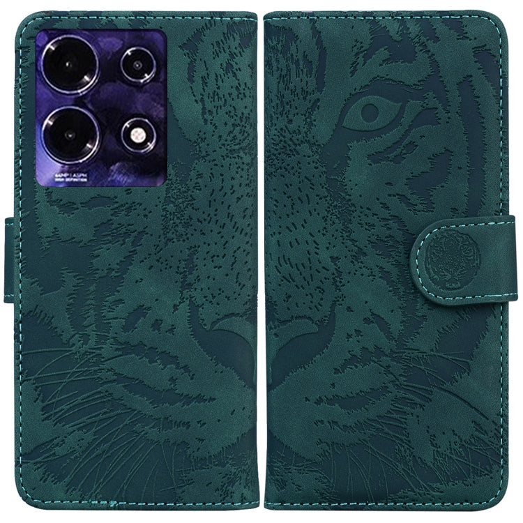 Tiger Embossing Pattern Flip Leather Phone Case, For Infinix Hot 30i, For Infinix Note 30i, For Infinix Note 30 Pro, For Infinix Note 30