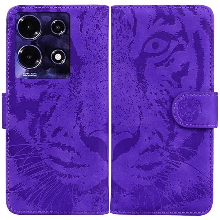 Tiger Embossing Pattern Flip Leather Phone Case, For Infinix Hot 30i, For Infinix Note 30i, For Infinix Note 30 Pro, For Infinix Note 30