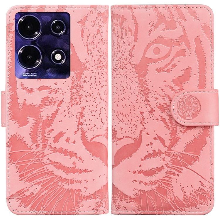 Tiger Embossing Pattern Flip Leather Phone Case, For Infinix Hot 30i, For Infinix Note 30i, For Infinix Note 30 Pro, For Infinix Note 30