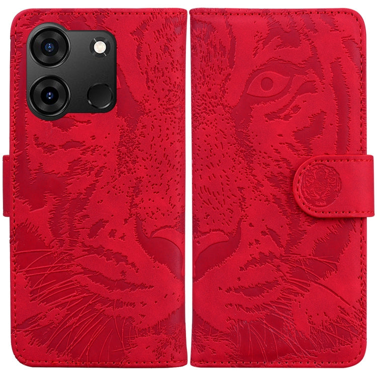 Tiger Embossing Pattern Flip Leather Phone Case, For Infinix Note 40 4G, For Infinix Hot 40 / 40 Pro, For Infinix Smart 7 India/7 Plus, For Infinix Smart 7 HD