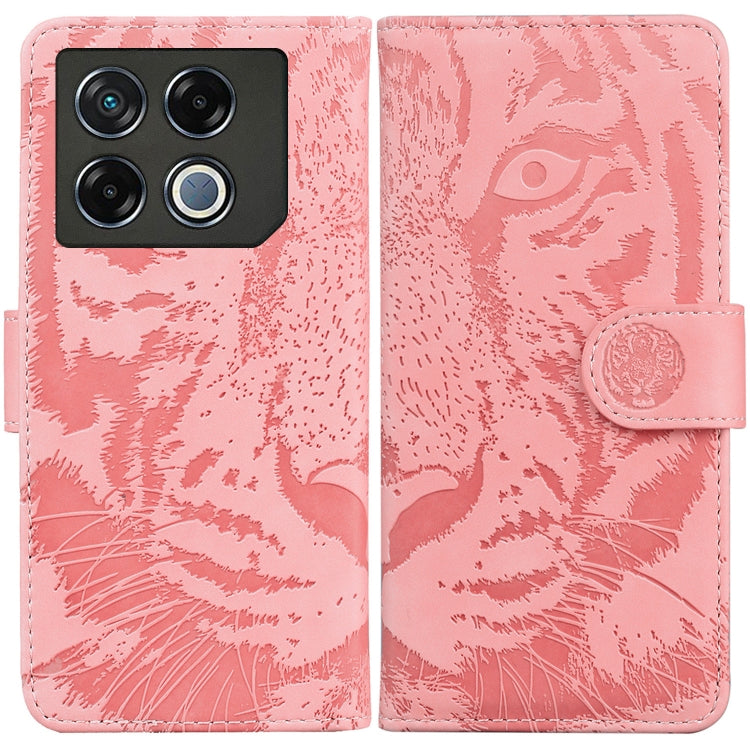 Tiger Embossing Pattern Flip Leather Phone Case, For Infinix Note 40 5G, For Infinix GT 20 Pro, For Infinix Note 40 Pro 4G / 5G, For Infinix Note 40 Pro+