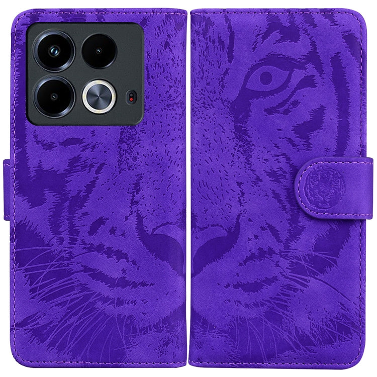Tiger Embossing Pattern Flip Leather Phone Case, For Infinix Note 40 4G, For Infinix Hot 40 / 40 Pro, For Infinix Smart 7 India/7 Plus, For Infinix Smart 7 HD