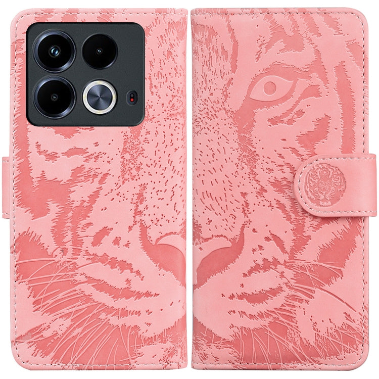 Tiger Embossing Pattern Flip Leather Phone Case, For Infinix Note 40 4G, For Infinix Hot 40 / 40 Pro, For Infinix Smart 7 India/7 Plus, For Infinix Smart 7 HD