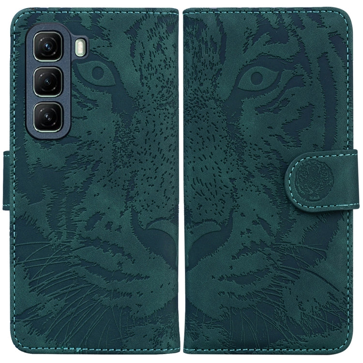 Tiger Embossing Pattern Flip Leather Phone Case, For Infinix Hot 50 Pro+ 4G, For Infinix Hot 50 4G, For Infinix Hot 50 5G, For Infinix Zero 40 4G / 5G