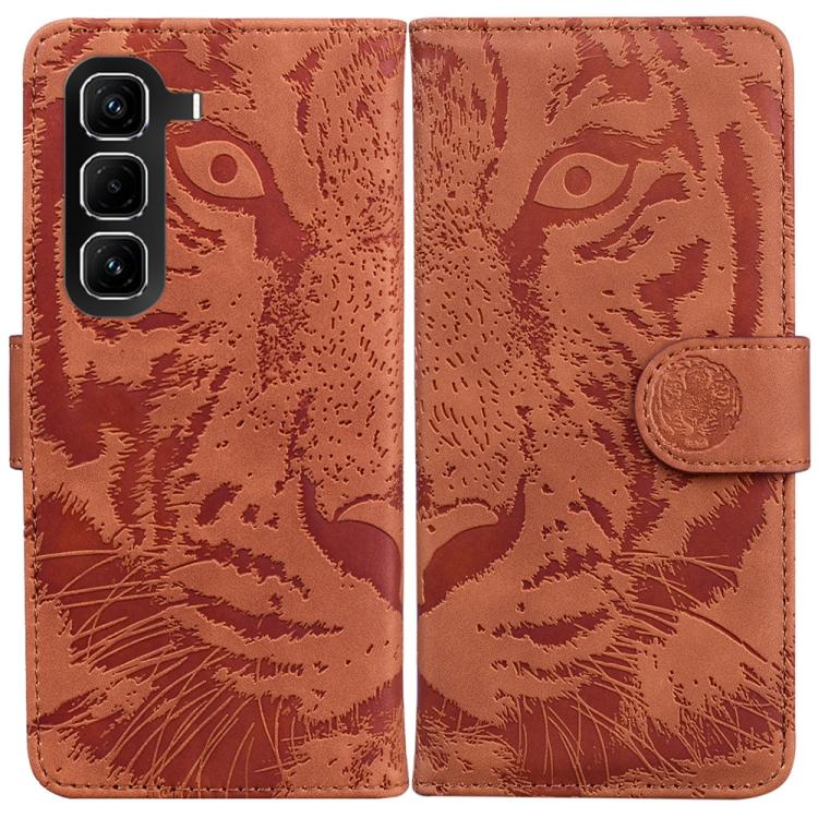 Tiger Embossing Pattern Flip Leather Phone Case, For Infinix Note 50 Pro+, For Infinix Note 50 4G / Note 50 Pro 4G, For Infinix Hot 50 Pro 4G, For Infinix Hot 50i / Smart 9