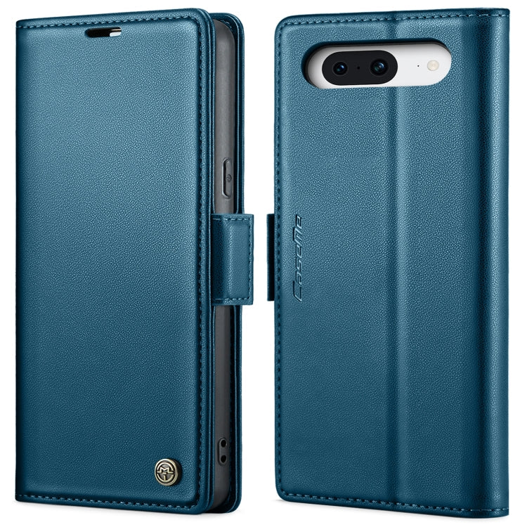 CaseMe 023 Butterfly Buckle Litchi Texture RFID Anti-theft Leather Phone Case, For Google Pixel 8, For Google Pixel 7a
