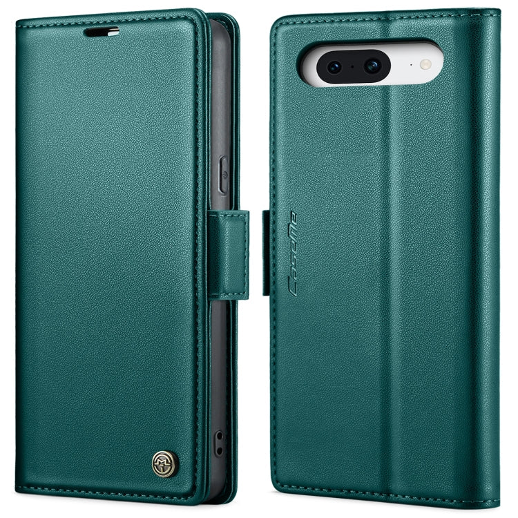 CaseMe 023 Butterfly Buckle Litchi Texture RFID Anti-theft Leather Phone Case, For Google Pixel 8, For Google Pixel 7a