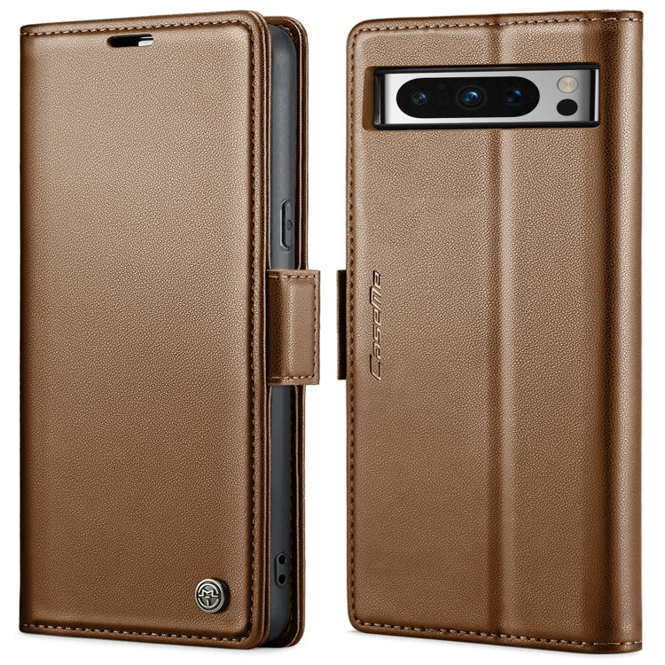 CaseMe 023 Butterfly Buckle Litchi Texture RFID Anti-theft Leather Phone Case, For Google Pixel 10 Pro XL / 9 Pro XL, For Google Pixel 10 / 10 Pro / 9, For Google Pixel 8a, For Google Pixel 8 Pro
