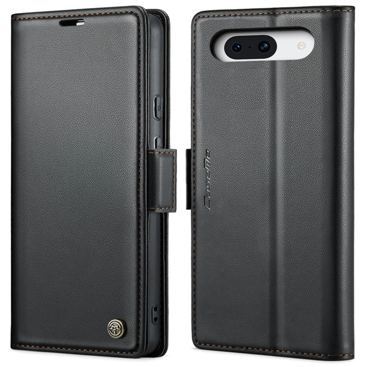 CaseMe 023 Butterfly Buckle Litchi Texture RFID Anti-theft Leather Phone Case, For Google Pixel 10 Pro XL / 9 Pro XL, For Google Pixel 10 / 10 Pro / 9, For Google Pixel 8a, For Google Pixel 8 Pro