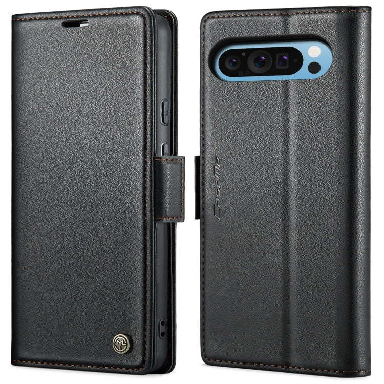 CaseMe 023 Butterfly Buckle Litchi Texture RFID Anti-theft Leather Phone Case, For Google Pixel 10 Pro XL / 9 Pro XL, For Google Pixel 10 / 10 Pro / 9, For Google Pixel 8a, For Google Pixel 8 Pro