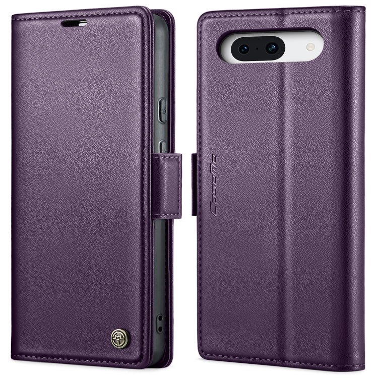 CaseMe 023 Butterfly Buckle Litchi Texture RFID Anti-theft Leather Phone Case, For Google Pixel 10 Pro XL / 9 Pro XL, For Google Pixel 10 / 10 Pro / 9, For Google Pixel 8a, For Google Pixel 8 Pro