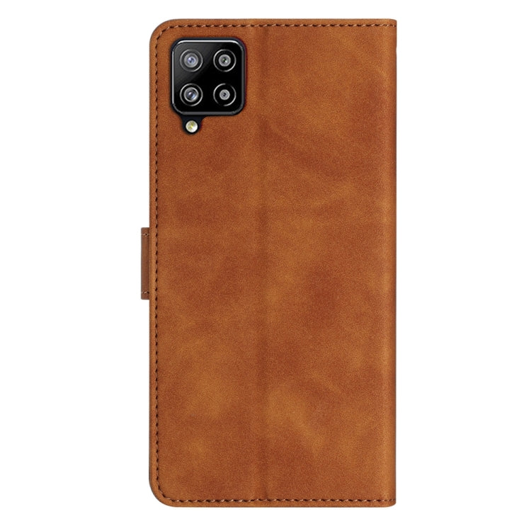 Seven Butterflies Embossed Leather Phone Case, For Samsung Galaxy M32, For Samsung Galaxy M52 5G, For Samsung Galaxy M53