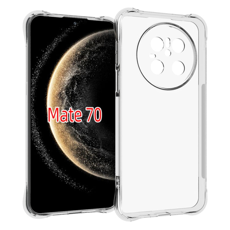 Shockproof Non-slip Thickening TPU Phone Case, For Huawei Pura 90 Pro Max / Pura 90 Ultra, For Huawei Pura 90 Pro, For Huawei Mate 80 Pro Max, For Huawei Mate 80 / 80 Pro, For Huawei Mate 70 Air 5G, For Huawei Pura 80 Pro 5G, For Huawei Pura 80 5G     ...