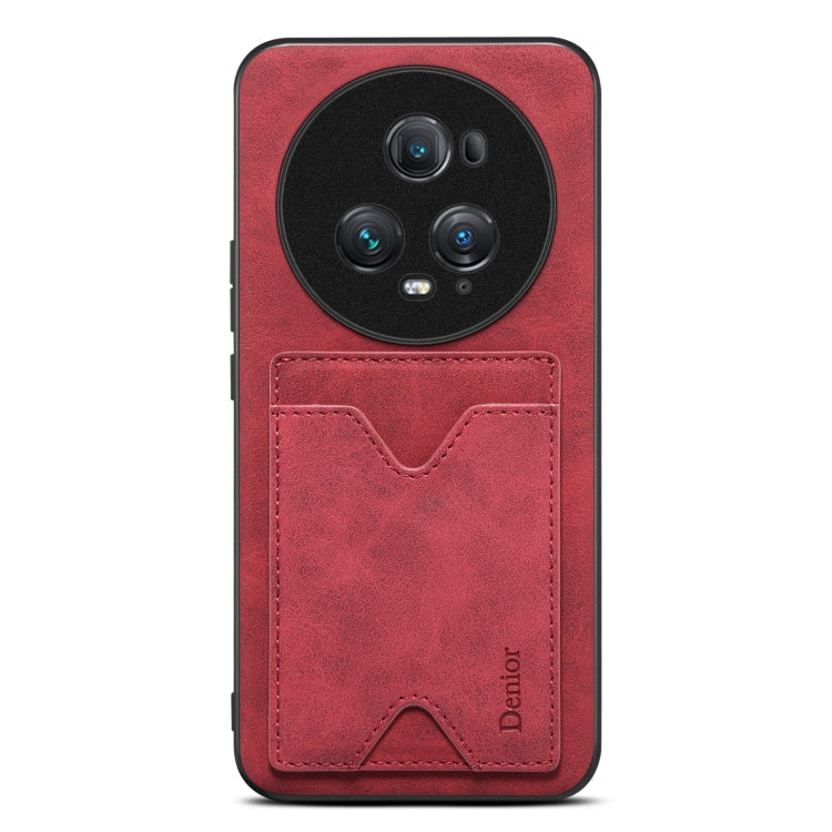 Denior PU Back Cover Card Slot Holder Phone Case, For Honor Magic5 Ultimate
