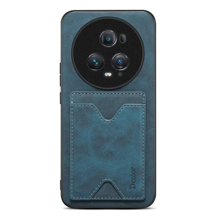 Denior PU Back Cover Card Slot Holder Phone Case, For Honor Magic5 Ultimate