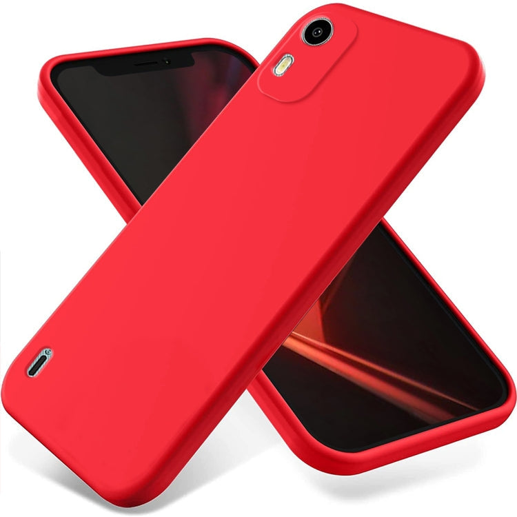 Pure Color Liquid Silicone Shockproof Phone Case, For Nokia C12 / C12 Pro / C12 Plus, For Nokia G22, For Nokia C31