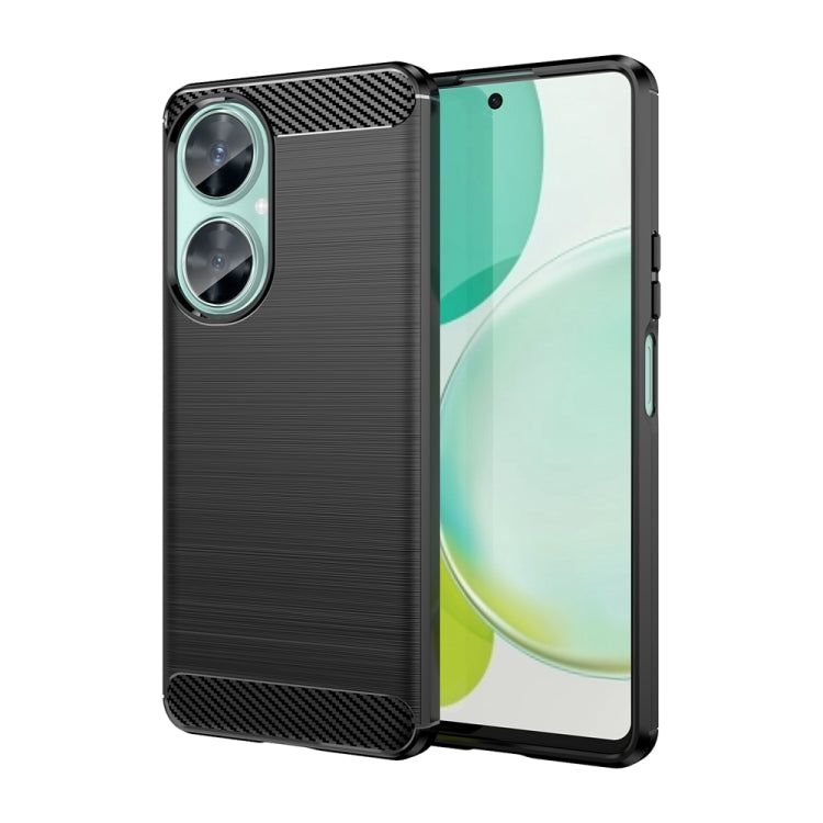 Brushed Texture Carbon Fiber TPU Phone Case, For Huawei nova Y72, For Huawei nova 12 Ultra, For Huawei Enjoy 70, For Huawei nova 12 Pro, For Huawei nova 12, For Huawei Mate 60 RS Ultimate, For Huawei Mate 60 Pro+, For Huawei Enjoy 60 Pro