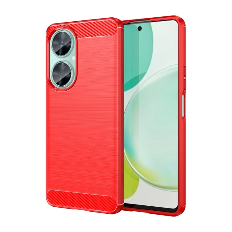 Brushed Texture Carbon Fiber TPU Phone Case, For Huawei nova Y72, For Huawei nova 12 Ultra, For Huawei Enjoy 70, For Huawei nova 12 Pro, For Huawei nova 12, For Huawei Mate 60 RS Ultimate, For Huawei Mate 60 Pro+, For Huawei Enjoy 60 Pro