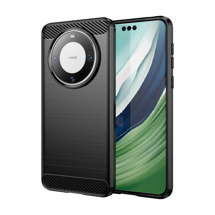 Brushed Texture Carbon Fiber TPU Phone Case, For Huawei nova Y72, For Huawei nova 12 Ultra, For Huawei Enjoy 70, For Huawei nova 12 Pro, For Huawei nova 12, For Huawei Mate 60 RS Ultimate, For Huawei Mate 60 Pro+, For Huawei Enjoy 60 Pro