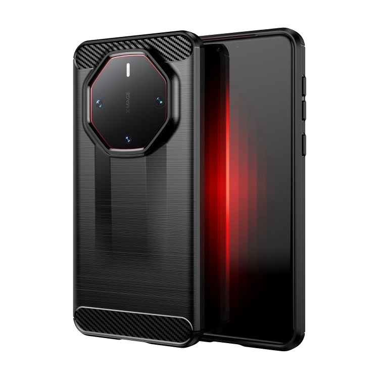 Brushed Texture Carbon Fiber TPU Phone Case, For Huawei nova Y72, For Huawei nova 12 Ultra, For Huawei Enjoy 70, For Huawei nova 12 Pro, For Huawei nova 12, For Huawei Mate 60 RS Ultimate, For Huawei Mate 60 Pro+, For Huawei Enjoy 60 Pro