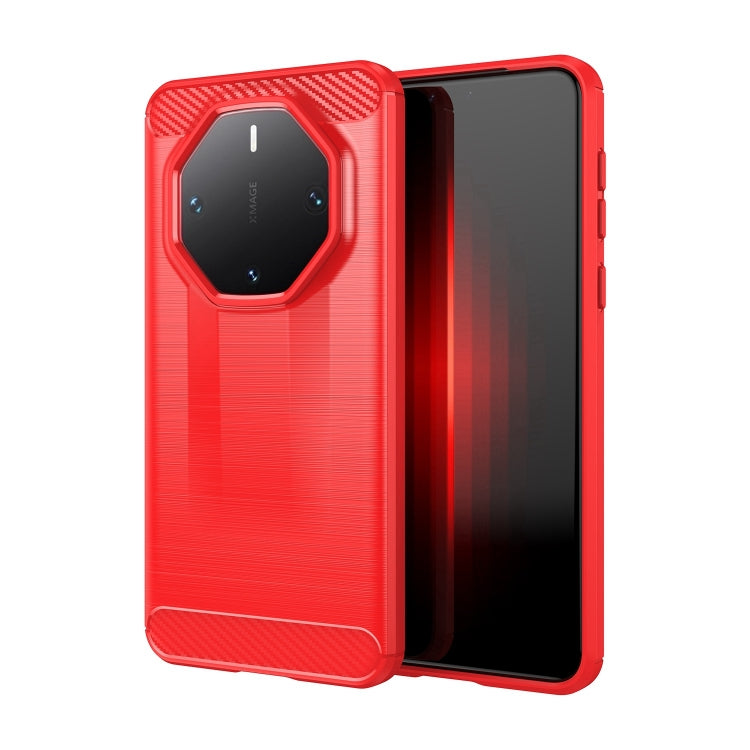Brushed Texture Carbon Fiber TPU Phone Case, For Huawei nova Y72, For Huawei nova 12 Ultra, For Huawei Enjoy 70, For Huawei nova 12 Pro, For Huawei nova 12, For Huawei Mate 60 RS Ultimate, For Huawei Mate 60 Pro+, For Huawei Enjoy 60 Pro