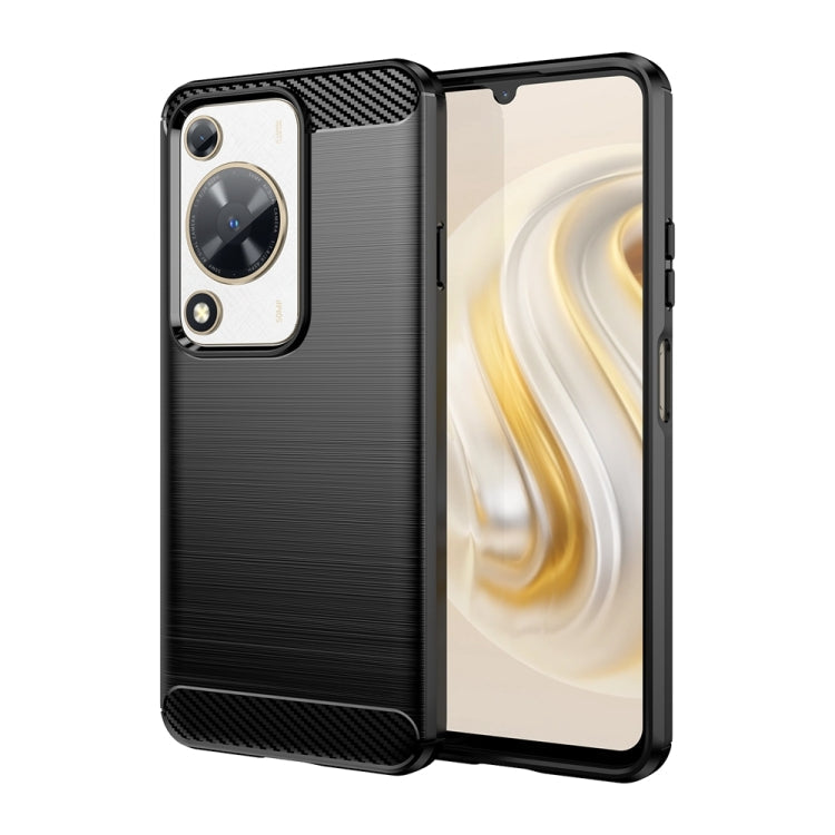 Brushed Texture Carbon Fiber TPU Phone Case, For Huawei nova Y72, For Huawei nova 12 Ultra, For Huawei Enjoy 70, For Huawei nova 12 Pro, For Huawei nova 12, For Huawei Mate 60 RS Ultimate, For Huawei Mate 60 Pro+, For Huawei Enjoy 60 Pro