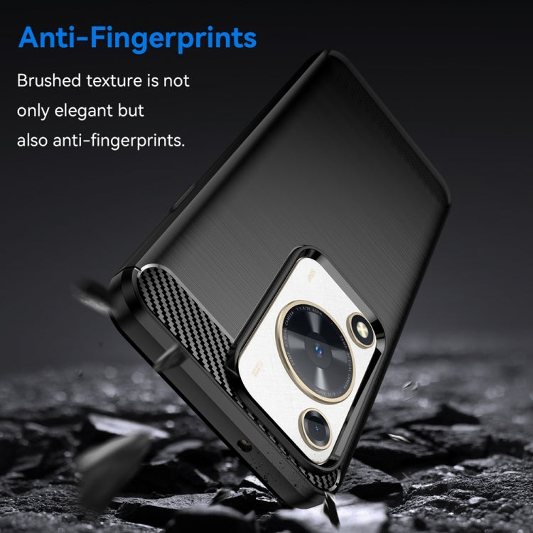 Brushed Texture Carbon Fiber TPU Phone Case, For Huawei nova Y72, For Huawei nova 12 Ultra, For Huawei Enjoy 70, For Huawei nova 12 Pro, For Huawei nova 12, For Huawei Mate 60 RS Ultimate, For Huawei Mate 60 Pro+, For Huawei Enjoy 60 Pro