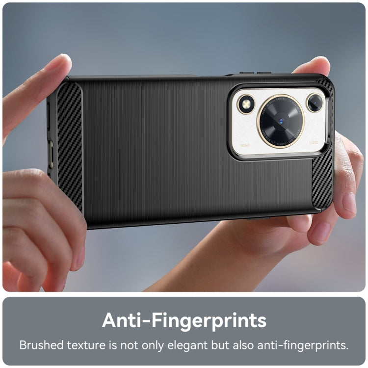 Brushed Texture Carbon Fiber TPU Phone Case, For Huawei nova Y72, For Huawei nova 12 Ultra, For Huawei Enjoy 70, For Huawei nova 12 Pro, For Huawei nova 12, For Huawei Mate 60 RS Ultimate, For Huawei Mate 60 Pro+, For Huawei Enjoy 60 Pro