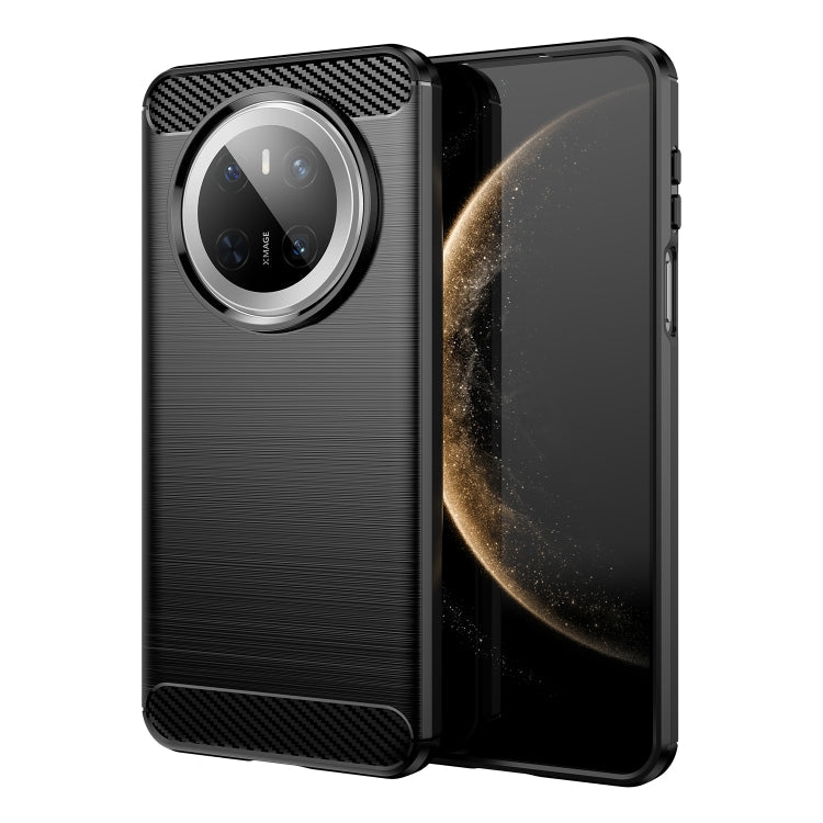 Brushed Texture Carbon Fiber TPU Phone Case, For Huawei Pura 80 Ultra 5G, For Huawei Pura 80 Pro+ 5G, For Huawei Pura 80 Pro 5G, For Huawei Pura 80 5G, For Huawei Mate 70 Pro / 70 Pro+, For Huawei Mate 70, For Huawei Pura 70 Pro / Pura 70 Pro+         ...