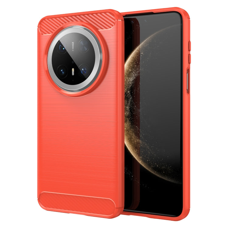 Brushed Texture Carbon Fiber TPU Phone Case, For Huawei Pura 80 Ultra 5G, For Huawei Pura 80 Pro+ 5G, For Huawei Pura 80 Pro 5G, For Huawei Pura 80 5G, For Huawei Mate 70 Pro / 70 Pro+, For Huawei Mate 70, For Huawei Pura 70 Pro / Pura 70 Pro+         ...