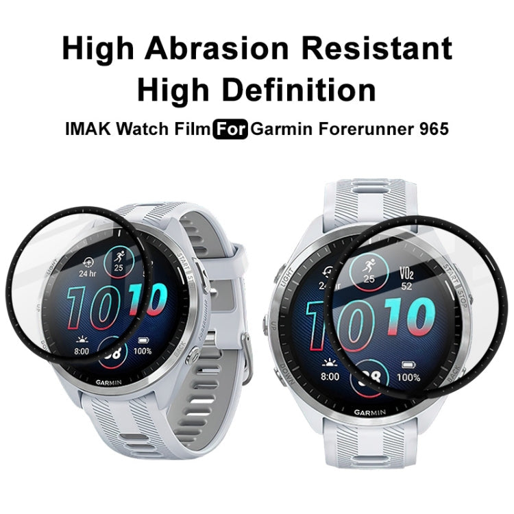 IMAK Plexiglass HD Watch Protective Film, For Garmin Forerunner 965, For Garmin Instinct 2X, For Garmin Forerunner 265S, For Garmin Forerunner 265, For GarminMove Trend