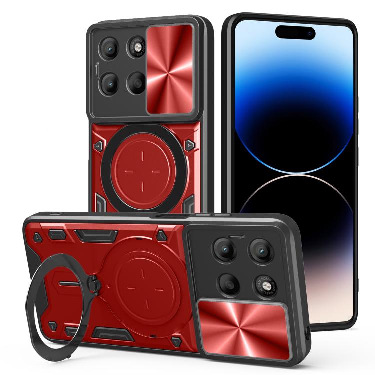 CD Texture Sliding Camshield Magnetic Holder Phone Case, For Motorola Moto G37 / G37 Power, For Motorola Edge 70 Pro 5G, For Motorola Moto G15 / G17 4G, For Motorola Moto G67 5G