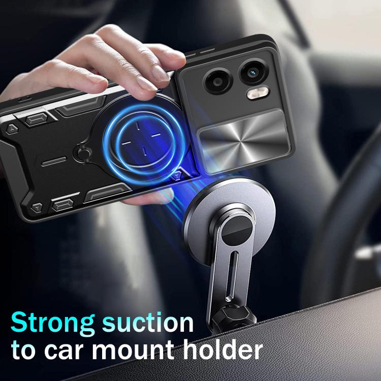 CD Texture Sliding Camshield Magnetic Holder Phone Case, For Motorola Moto G05, For Motorola Moto G 2025, For Motorola Moto G75 5G, For Motorola Moto G35