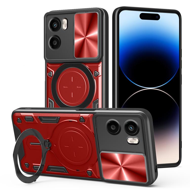 CD Texture Sliding Camshield Magnetic Holder Phone Case, For Motorola Moto G05, For Motorola Moto G 2025, For Motorola Moto G75 5G, For Motorola Moto G35