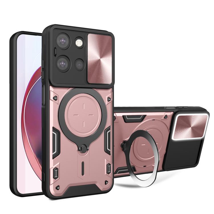 CD Texture Sliding Camshield Magnetic Holder Phone Case, For Motorola Moto G05, For Motorola Moto G 2025, For Motorola Moto G75 5G, For Motorola Moto G35