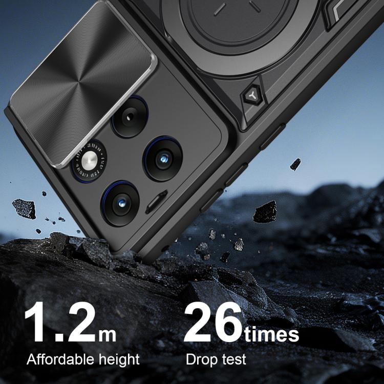 CD Texture Sliding Camshield Magnetic Holder Phone Case, For Motorola Edge 70 Fusion 5G, For Motorola Moto G67 Power 5G, For Motorola Edge 70 5G, For Motorola Moto G56 5G