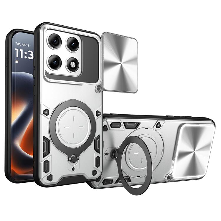 CD Texture Sliding Camshield Magnetic Holder Phone Case, For Motorola Moto G37 / G37 Power, For Motorola Edge 70 Pro 5G, For Motorola Moto G15 / G17 4G, For Motorola Moto G67 5G