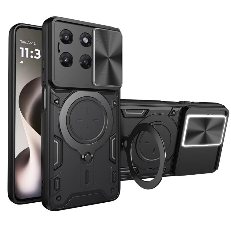 CD Texture Sliding Camshield Magnetic Holder Phone Case, For Motorola Moto G37 / G37 Power, For Motorola Edge 70 Pro 5G, For Motorola Moto G15 / G17 4G, For Motorola Moto G67 5G