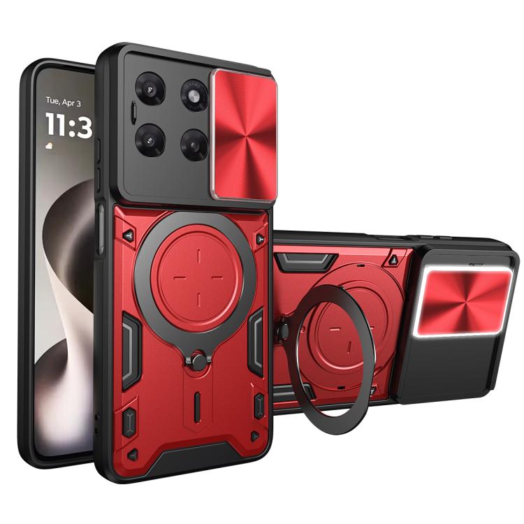 CD Texture Sliding Camshield Magnetic Holder Phone Case, For Motorola Moto G37 / G37 Power, For Motorola Edge 70 Pro 5G, For Motorola Moto G15 / G17 4G, For Motorola Moto G67 5G