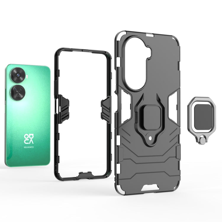 Magnetic Ring Holder PC + TPU Phone Case, For Huawei nova 11 SE 4G, For Huawei Mate 60, For Huawei nova 11i, For Huawei nova 11 Pro, For Huawei nova 11