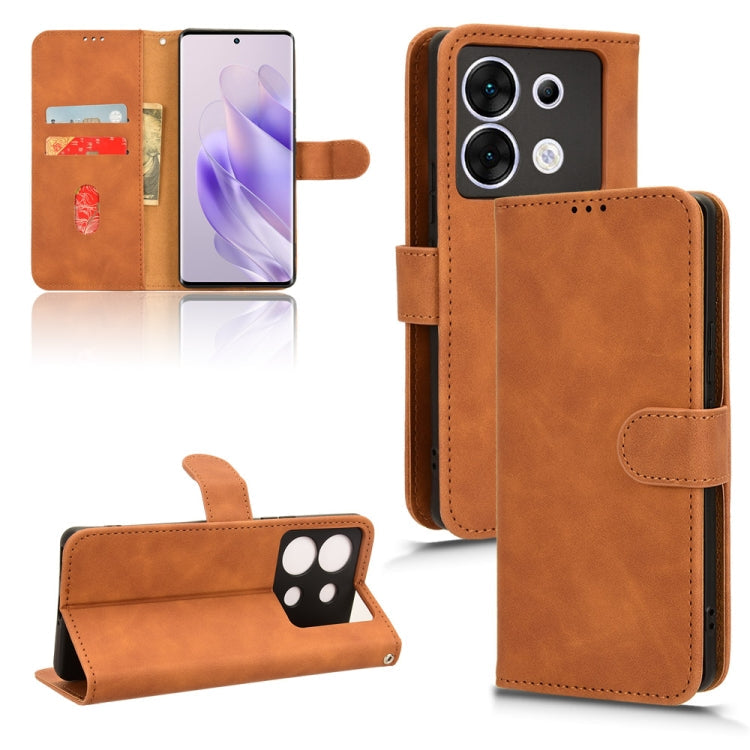Skin Feel Magnetic Flip Leather Phone Case, For Infinix Hot 40i, For Infinix Smart 8, For Infinix Zero 30 5G, For Infinix GT 10 Pro