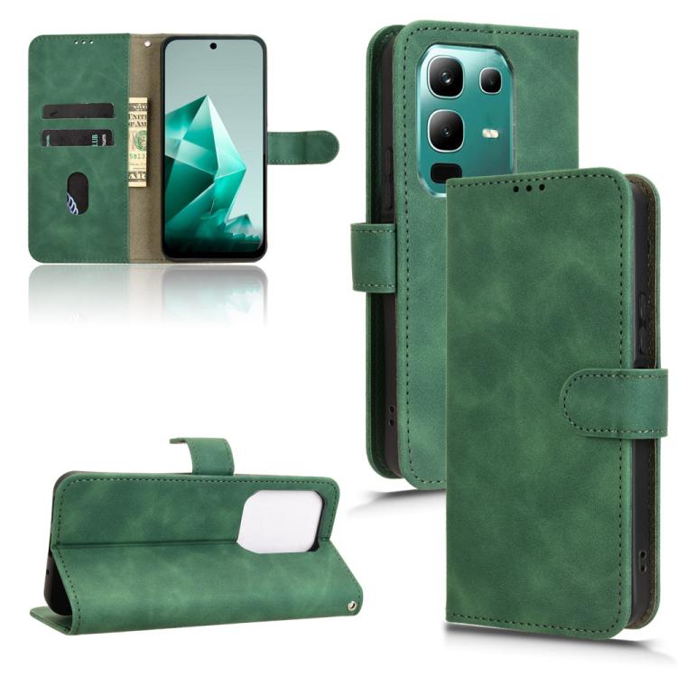 Skin Feel Magnetic Flip Leather Phone Case, For Infinix Note 50s, For Infinix Note 50x, For Infinix Note 50 Pro 4G, For Infinix Hot 50 Pro