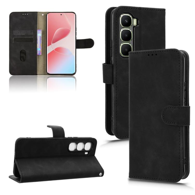 Skin Feel Magnetic Flip Leather Phone Case, For Infinix Hot 60 5G, For Infinix Hot 60 Pro+ 4G, For Infinix Hot 60 Pro 4G, For Infinix Smart 10 Plus 4G
