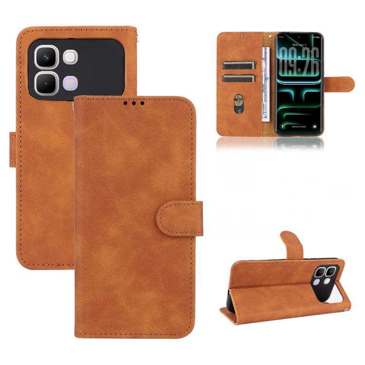 Skin Feel Magnetic Flip Leather Phone Case, For Infinix GT 50 Pro 5G, For Infinix Hot 70 4G, For Infinix Note 60 Ultra 5G, For Infinix Note Edge 5G