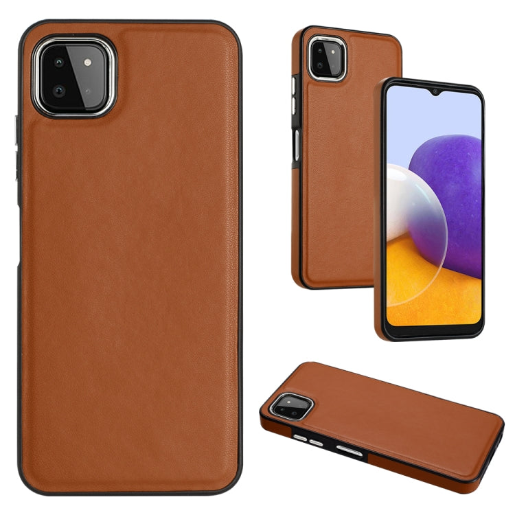 Leather Texture Full Coverage Phone Case, For Samsung Galaxy S22+ 5G, For Samsung Galaxy S22 5G, For Samsung Galaxy A22 5G, For Samsung Galaxy S21 FE 5G