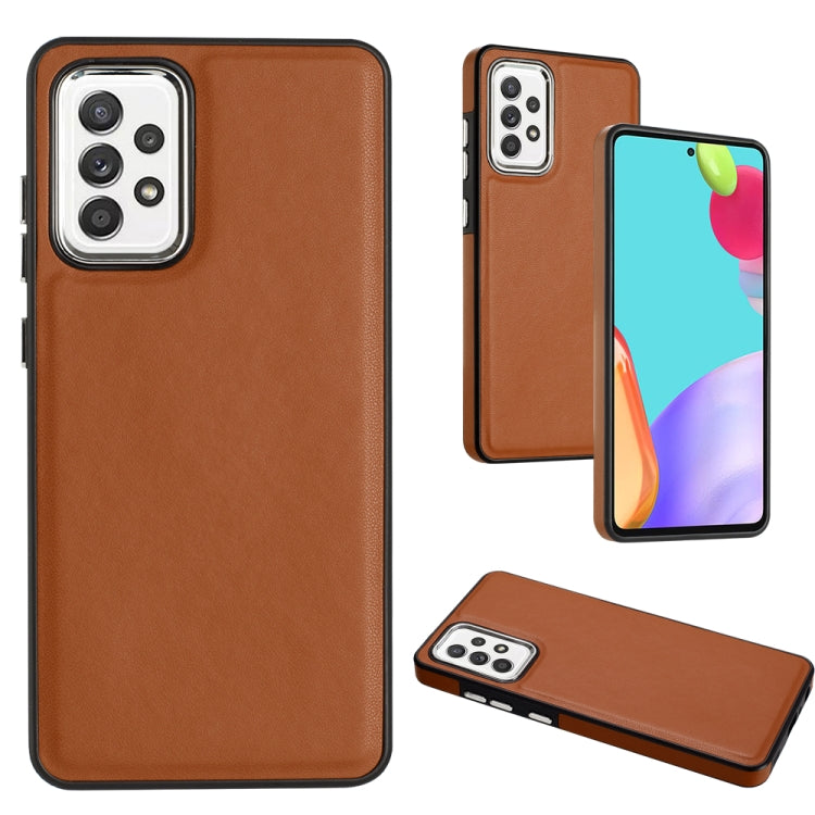 Leather Texture Full Coverage Phone Case, For Samsung Galaxy A32 4G, For Samsung Galaxy A72 4G / A72 5G, For Samsung Galaxy A52 4G / A52 5G, For Samsung Galaxy A12 4G / M12