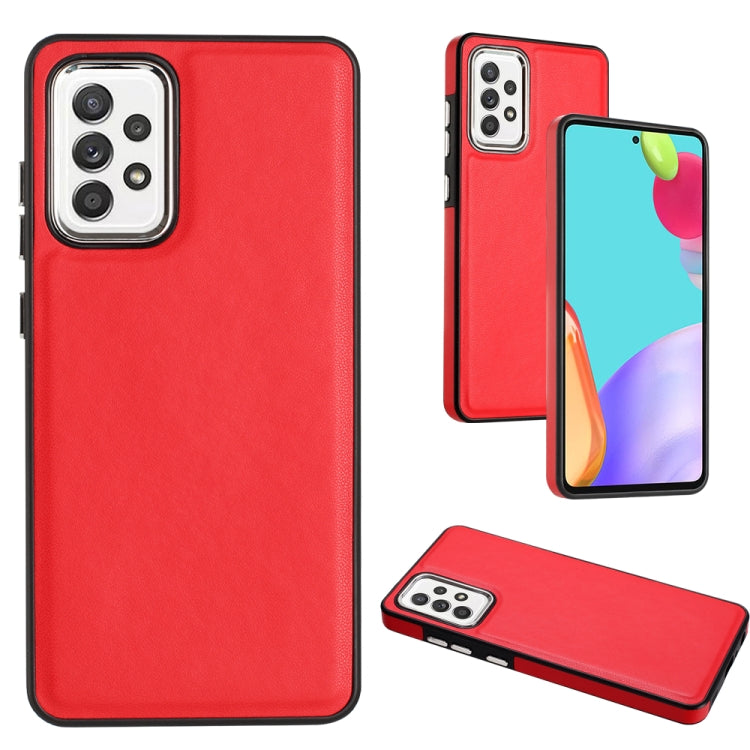 Leather Texture Full Coverage Phone Case, For Samsung Galaxy A32 4G, For Samsung Galaxy A72 4G / A72 5G, For Samsung Galaxy A52 4G / A52 5G, For Samsung Galaxy A12 4G / M12