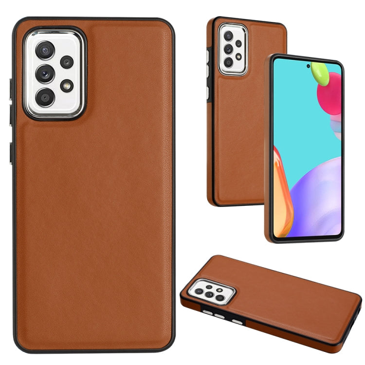 Leather Texture Full Coverage Phone Case, For Samsung Galaxy A32 4G, For Samsung Galaxy A72 4G / A72 5G, For Samsung Galaxy A52 4G / A52 5G, For Samsung Galaxy A12 4G / M12